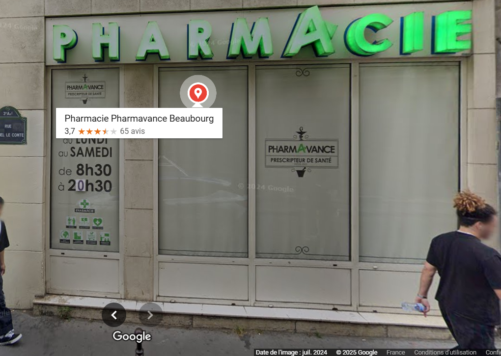 Pharmacie PHARMAVANCE BEAUBOURG